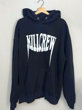 Kill Crew Oversized Lux Fangs Hoodie XXL